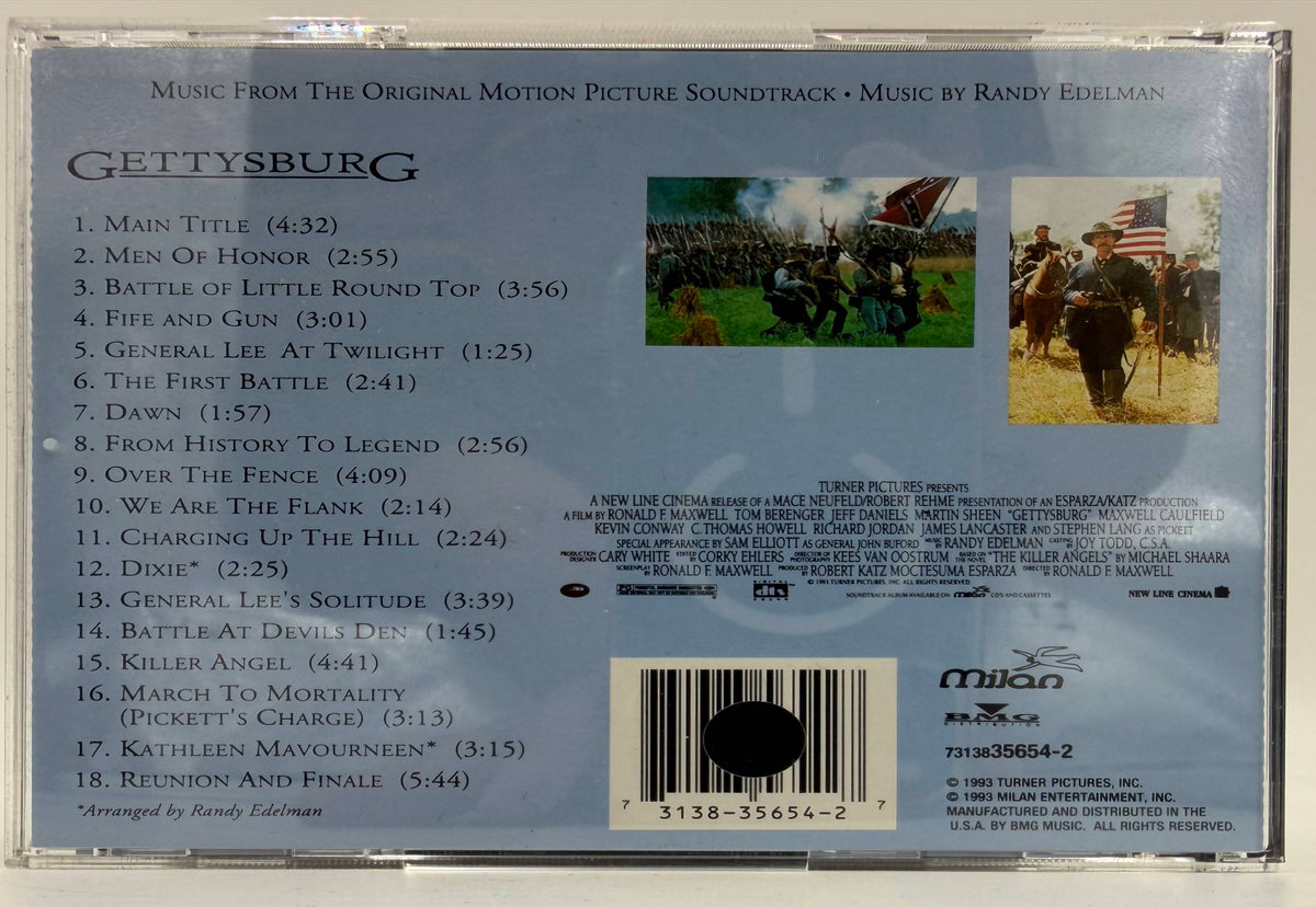 Gettysburg: Limited Collector's Edition (1993) Turner Home Entertainment / Image Entertainment 4-Disc Box Set LaserDisc - VG+