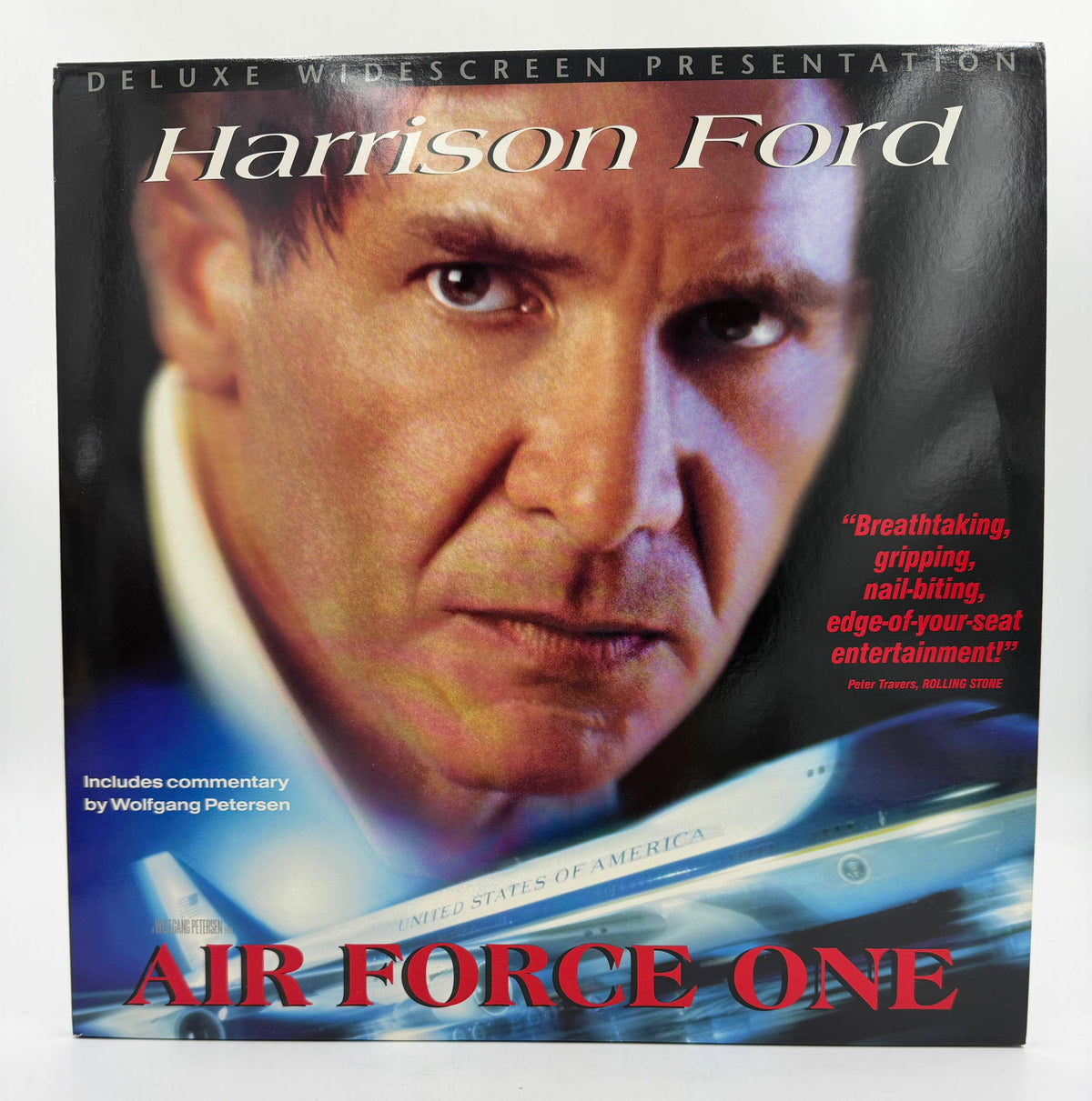 Air Force One: Deluxe Widescreen Presentation (1997) Columbia TriStar Home Video LaserDisc 2-Disc Set - EX