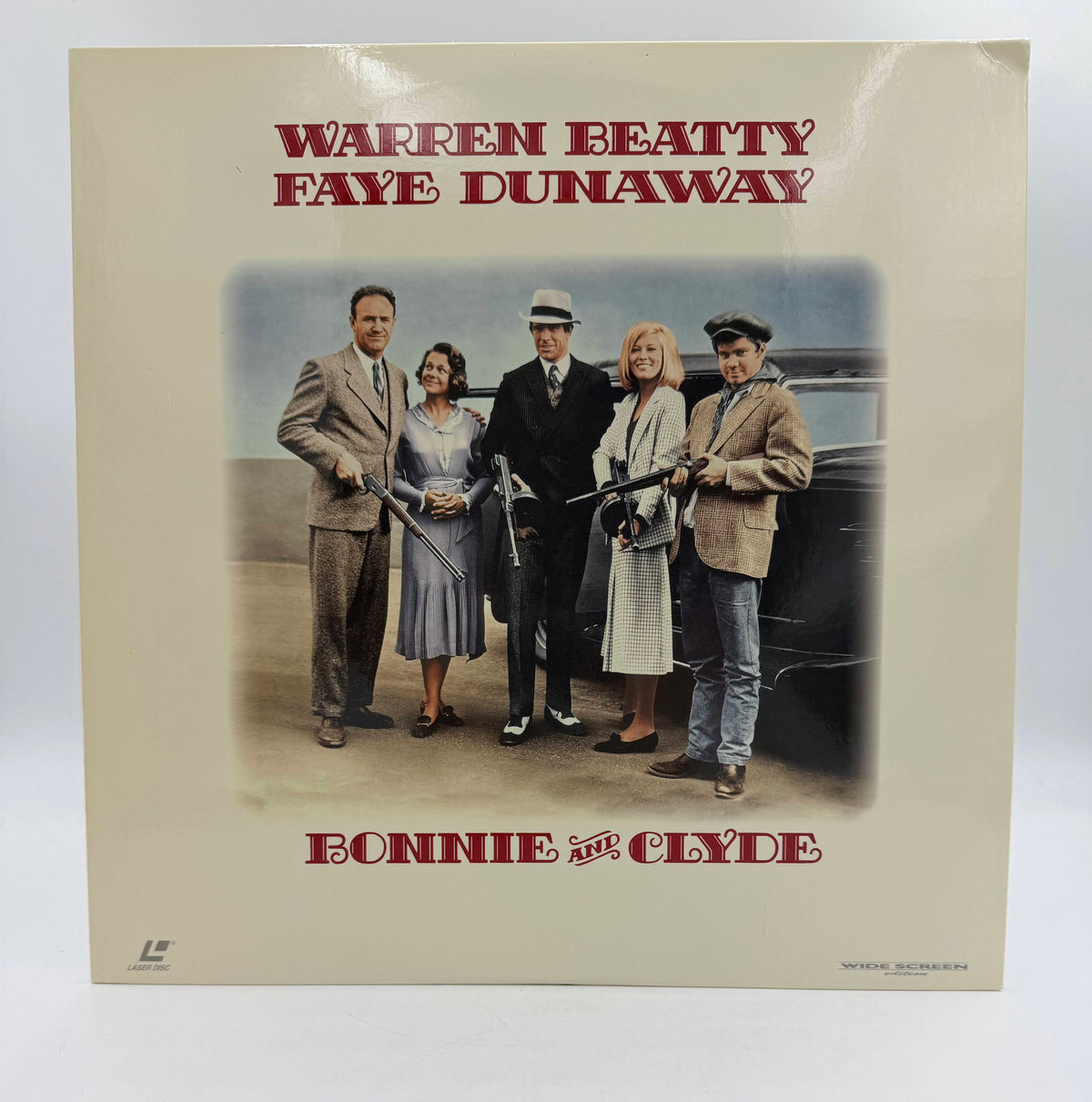 Bonnie and Clyde: Wide Screen Edition (1967 / 1996) Warner Home Video LaserDisc - EX