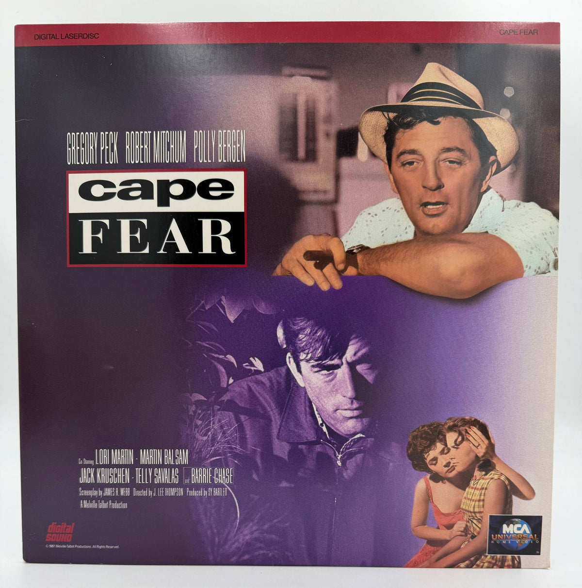 Cape Fear (1962 / 1992) MCA Universal Home Video LaserDisc - EX