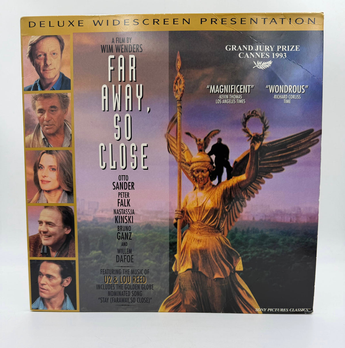 Faraway, So Close!: Deluxe Widescreen Presentation (1993 / 1995) Sony Pictures Classics / Columbia TriStar Home Video LaserDisc 2-Disc Set - VG+