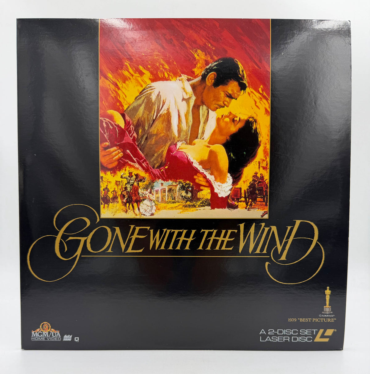 Gone with the Wind: New Digitally Remastered Edition (1939 / 1992) MGM/UA Home Video LaserDisc 2-Disc Set - EX