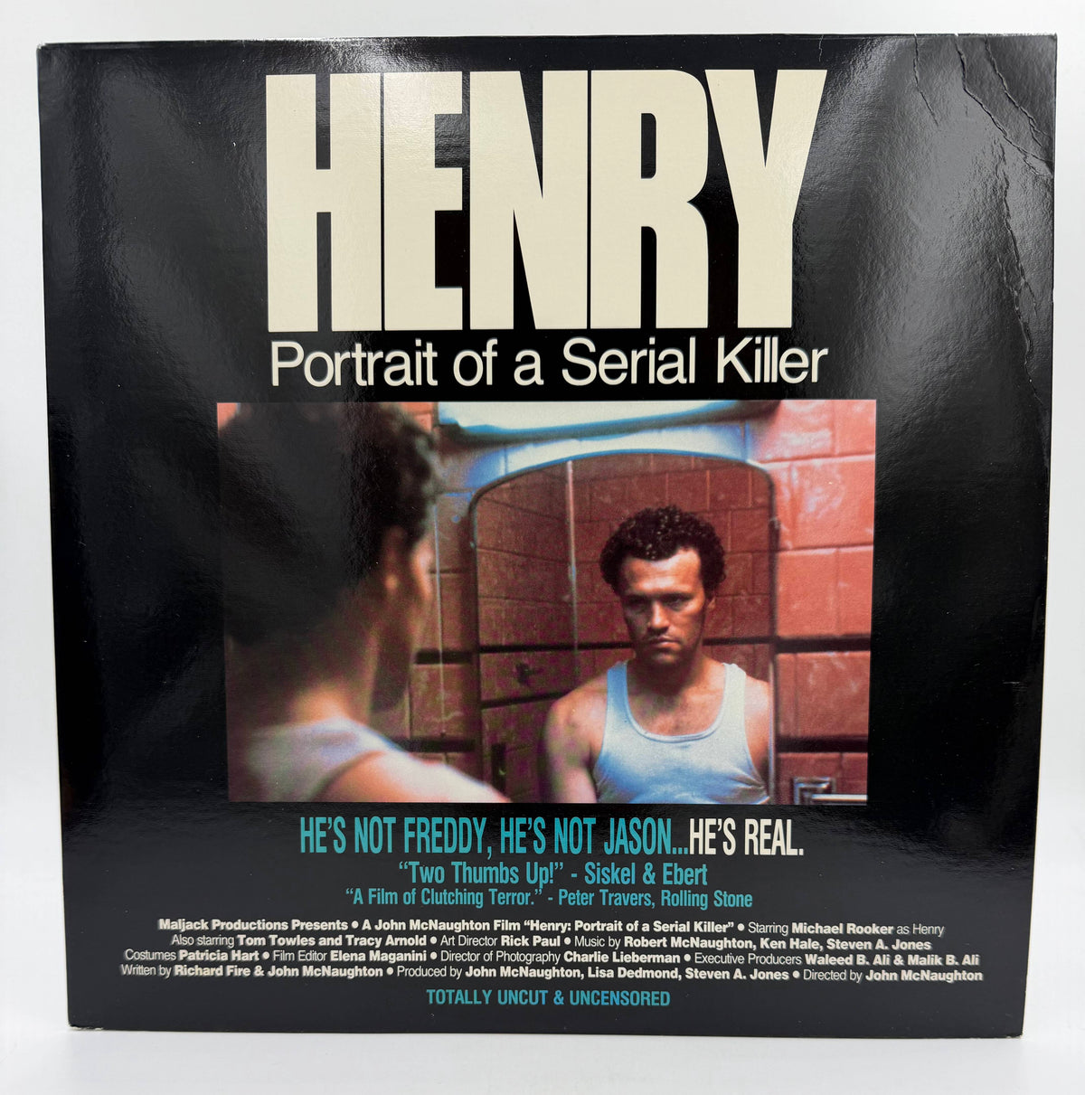 Henry: Portrait of a Serial Killer (1986 / 1991) MPI Home Video LaserDisc - VG