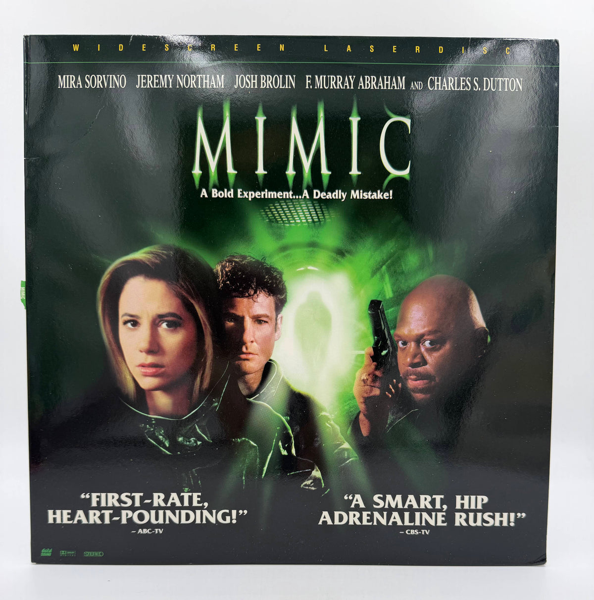 Mimic: Widescreen LaserDisc (1997) Dimension Films / Buena Vista / Image Entertainment LaserDisc - VG+