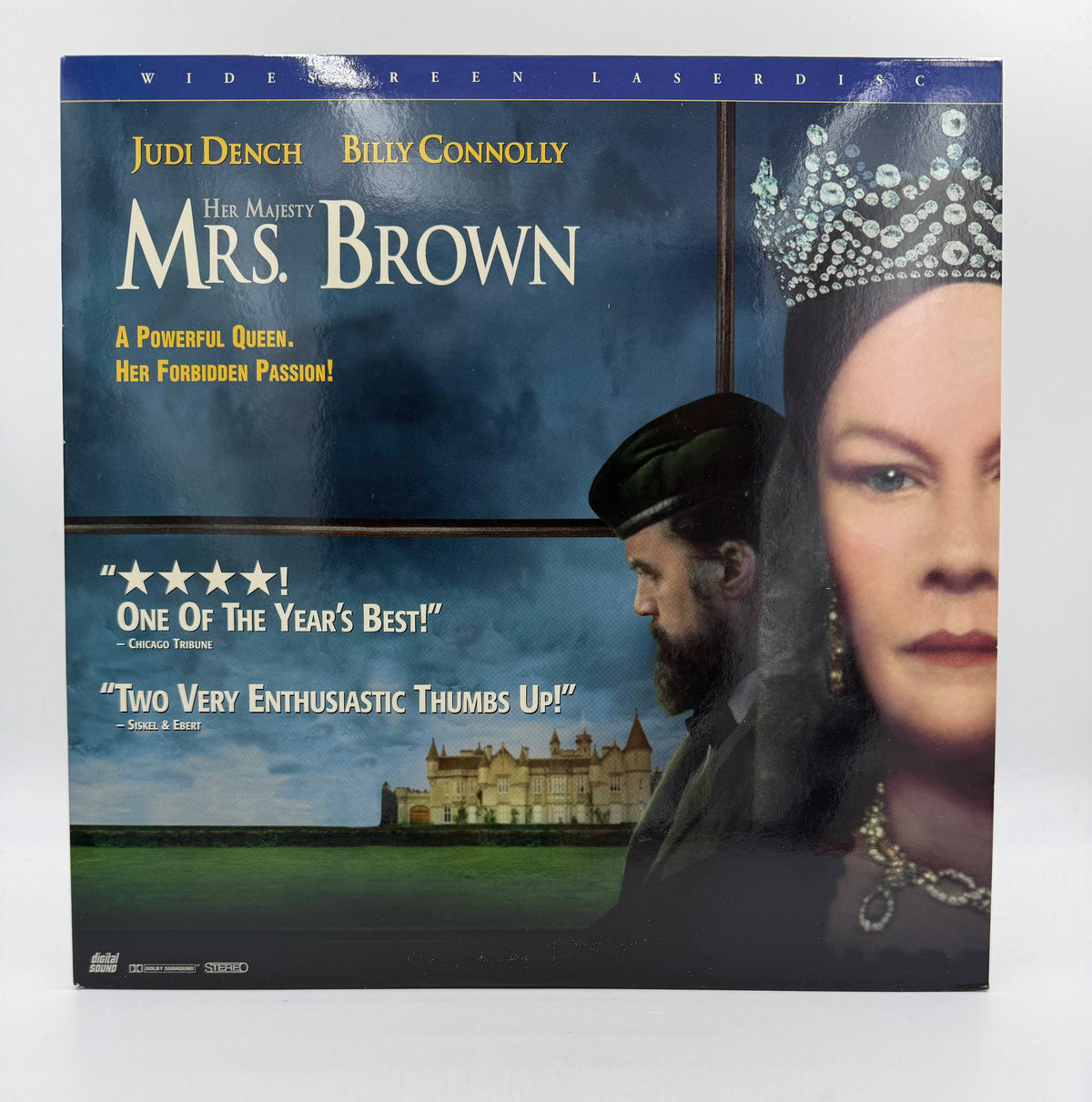 Her Majesty, Mrs. Brown: Widescreen LaserDisc (1997 / 1998) Miramax Films / BBC / Image Entertainment LaserDisc - EX