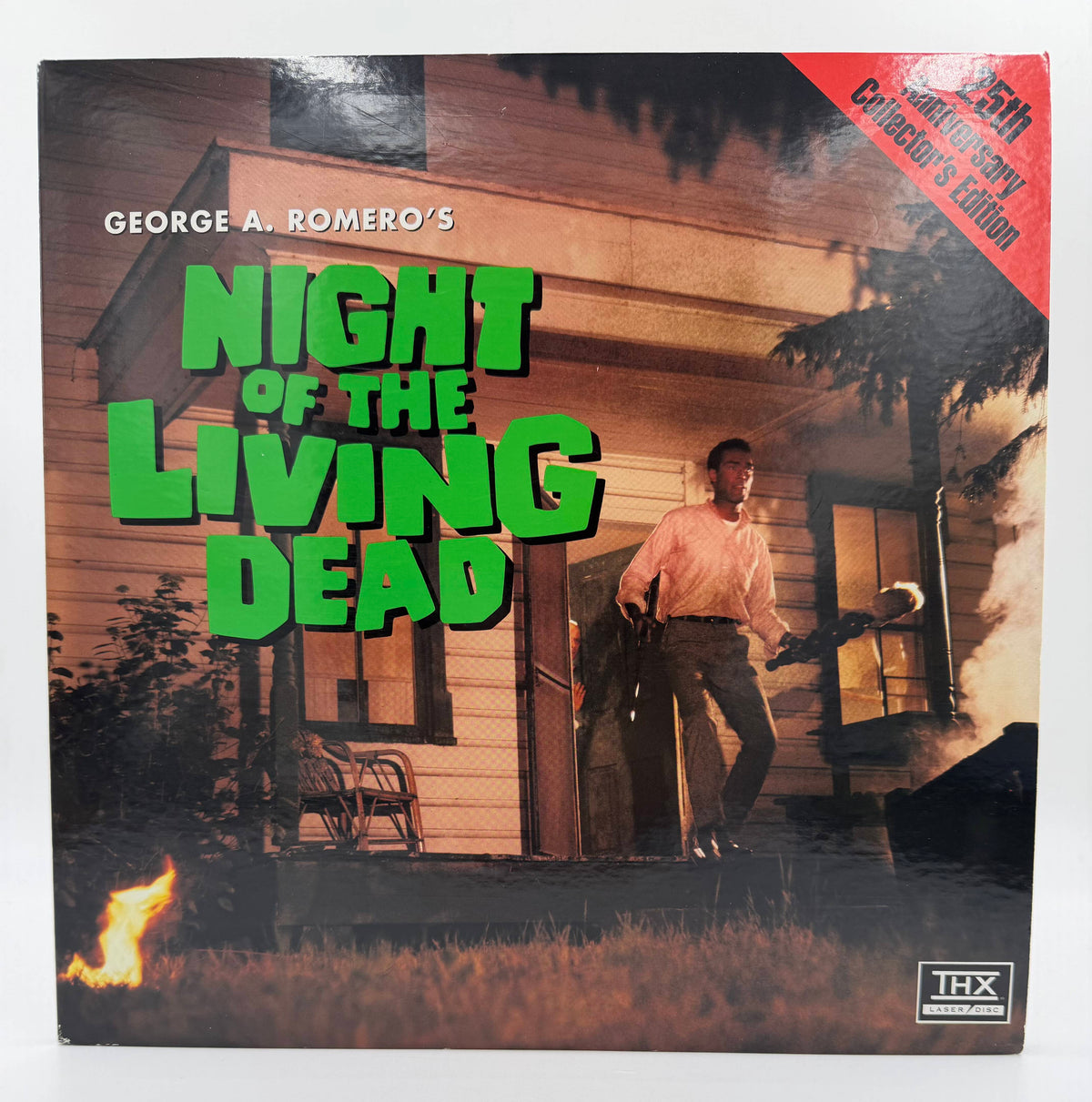 George A. Romero's Night of the Living Dead: 25th Anniversary Collector's Edition / THX (1968 / 1994) Elite Entertainment LaserDisc 2-Disc Set - EX