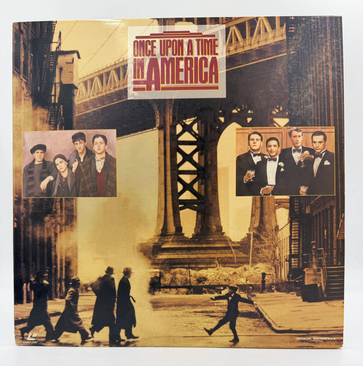Once Upon a Time in America: Wide Screen Edition (1984 / 1994) Warner Home Video LaserDisc 2-Disc Set - EX
