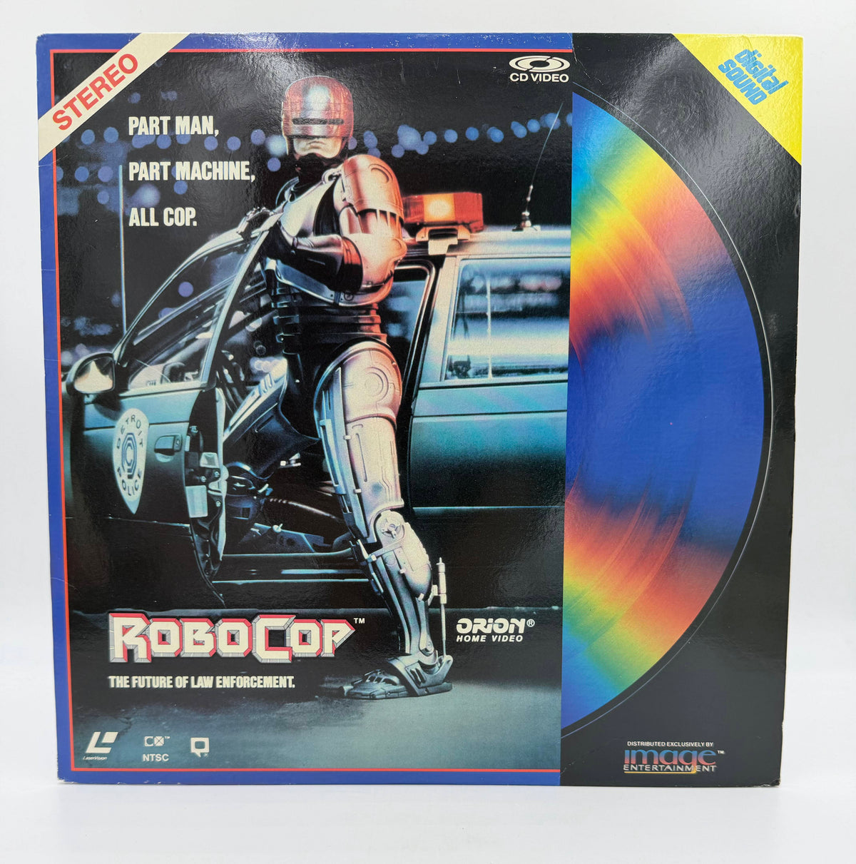 RoboCop (1987) Orion Home Video / Image Entertainment CD Video LaserDisc - VG+