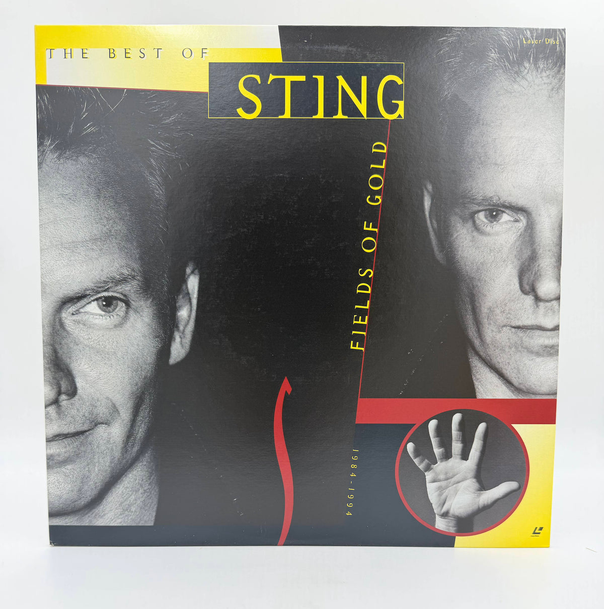 The Best of Sting: Fields of Gold 1984–1994 (1994) A&amp;M Video / PolyGram Music Video LaserDisc - EX