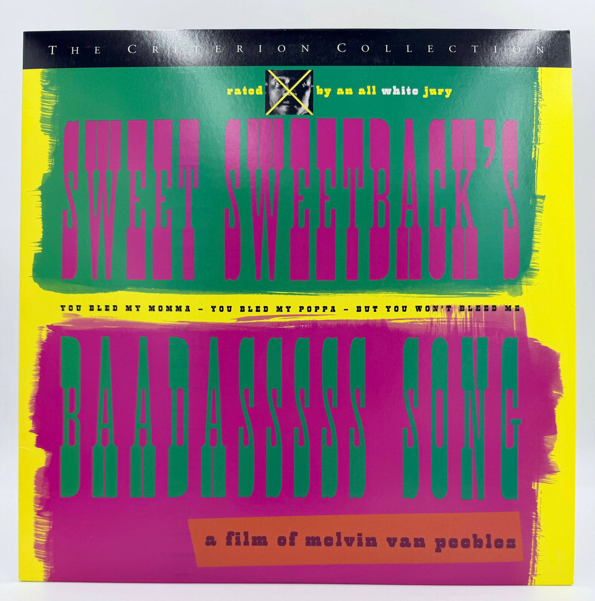 Sweet Sweetback's Baadasssss Song: The Criterion Collection (1971 / 1997) Criterion Collection LaserDisc - EX