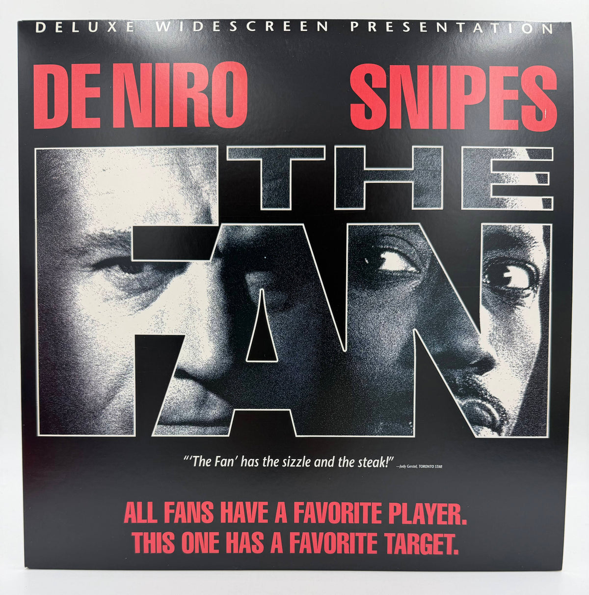 The Fan: Deluxe Widescreen Presentation (1996) TriStar Pictures / Columbia TriStar Home Video LaserDisc - EX