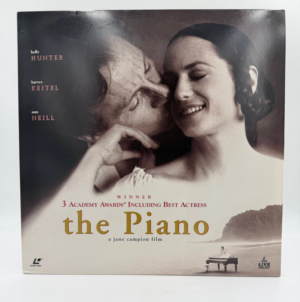 The Piano (1993 / 1994) LIVE Home Video / Miramax Films LaserDisc 2-Disc Set - EX