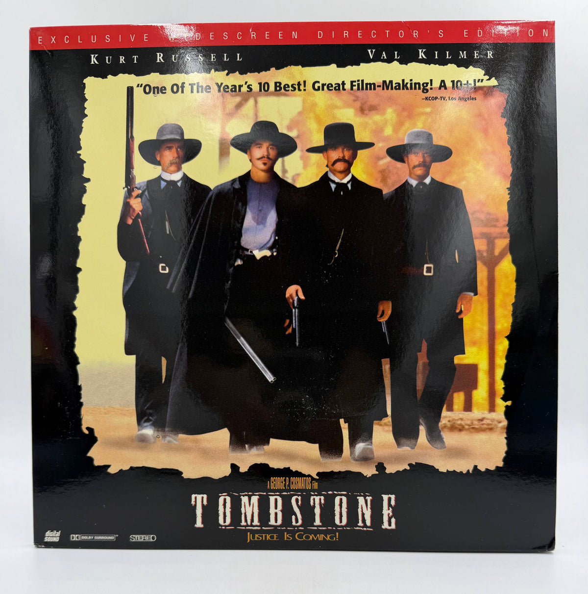 Tombstone: Exclusive Widescreen Director's Edition (1993 / 1994) Hollywood Pictures / Cinergi / Buena Vista / Image Entertainment LaserDisc 2-Disc Set - EX