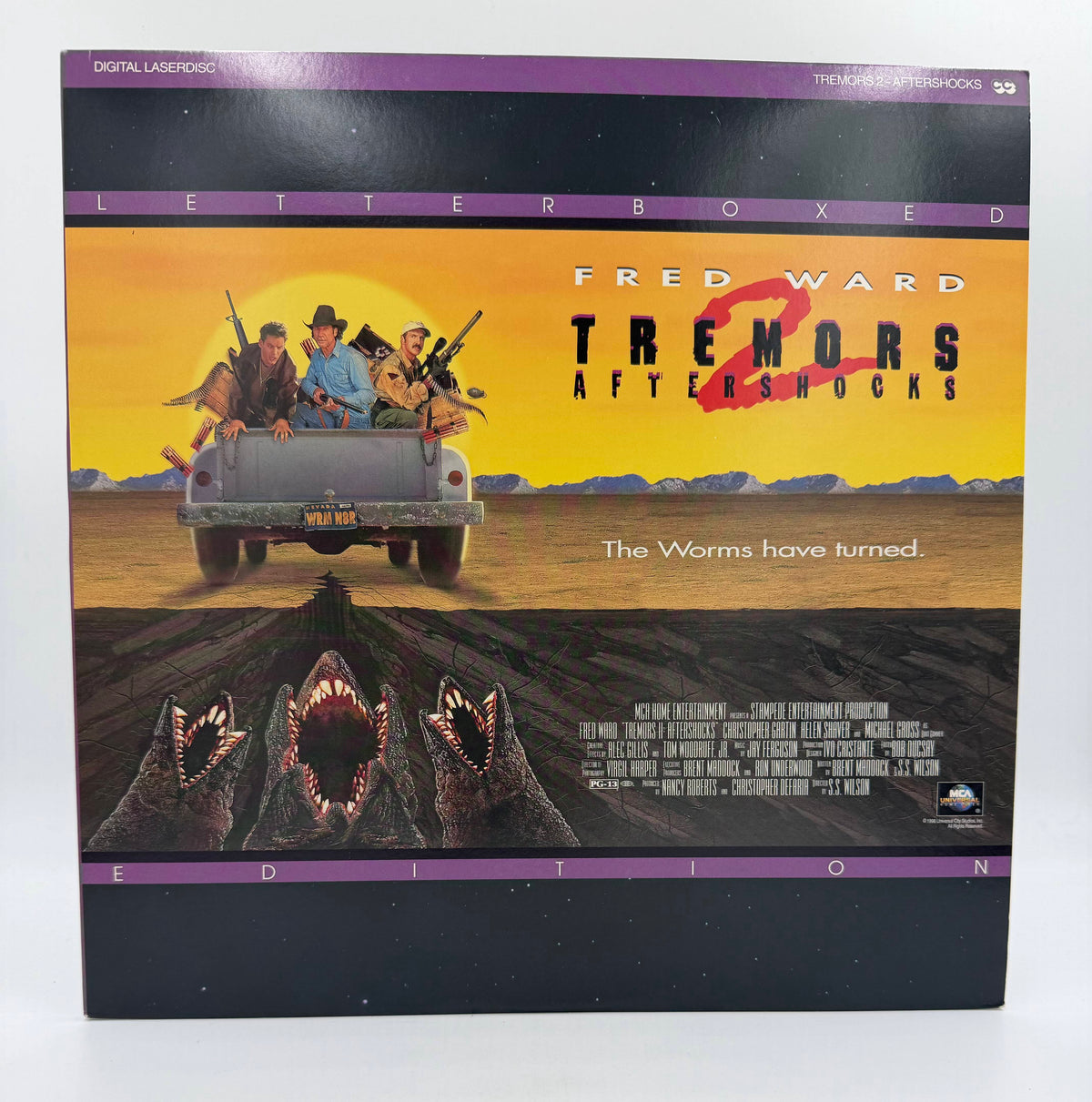 Tremors 2: Aftershocks - Letterboxed Edition (1996) MCA/Universal Home Video LaserDisc - EX Horror