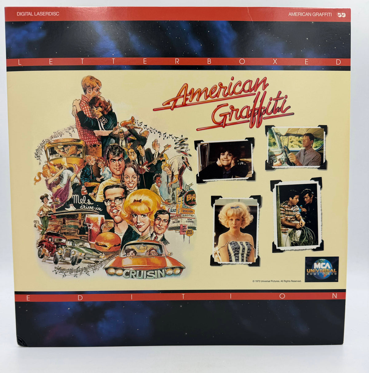 American Graffiti: THX Letterboxed Edition (1973 / 1996) MCA Universal Home Video LaserDisc - VG+
