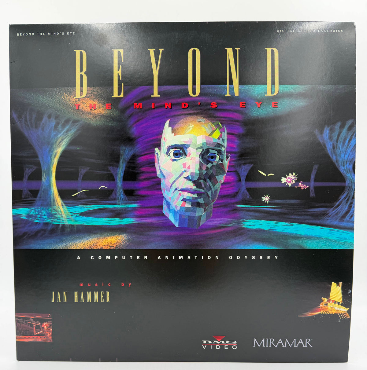 Beyond The Mind's Eye: A Computer Animation Odyssey (1992) BMG Video / Miramar Images LaserDisc - EX