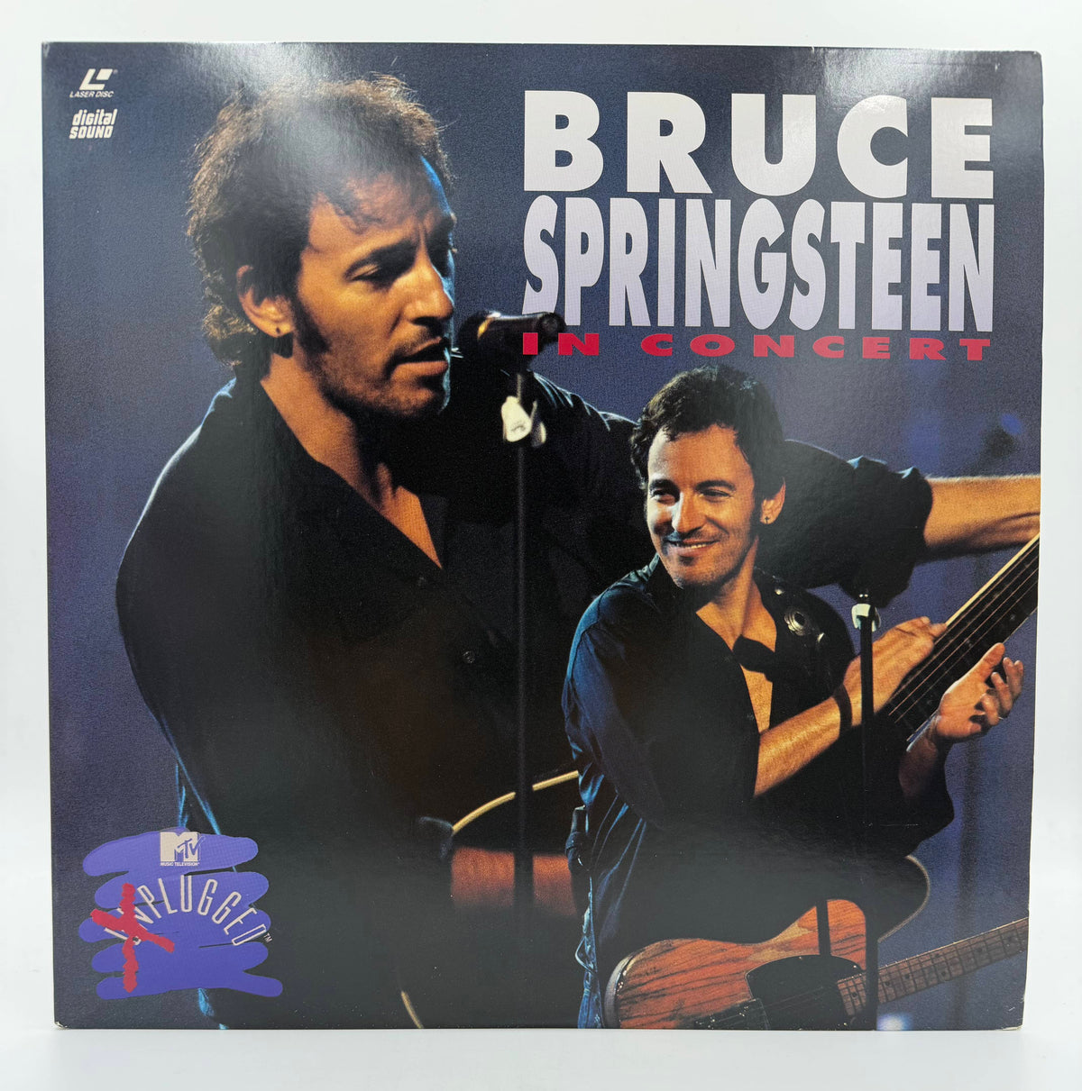Bruce Springsteen: In Concert / MTV Unplugged (1992 / 1993) Sony Music Video / Columbia Records LaserDisc - EX