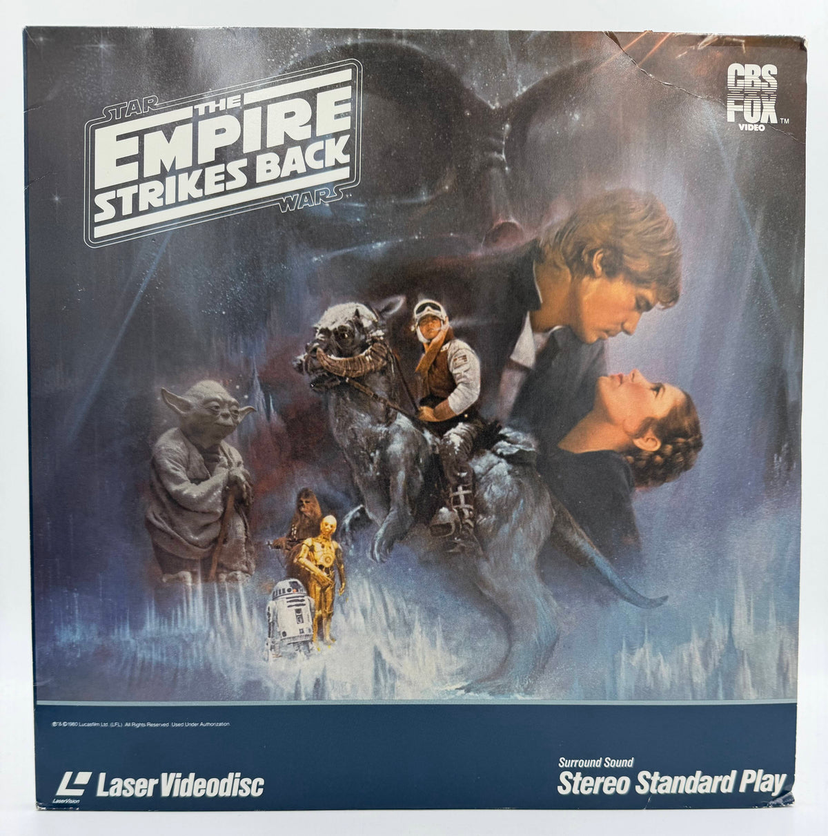 Star Wars: The Empire Strikes Back - Stereo Standard Play CAV Edition (1980 / 1988) CBS/FOX Video LaserDisc 2-Disc Set - VG+