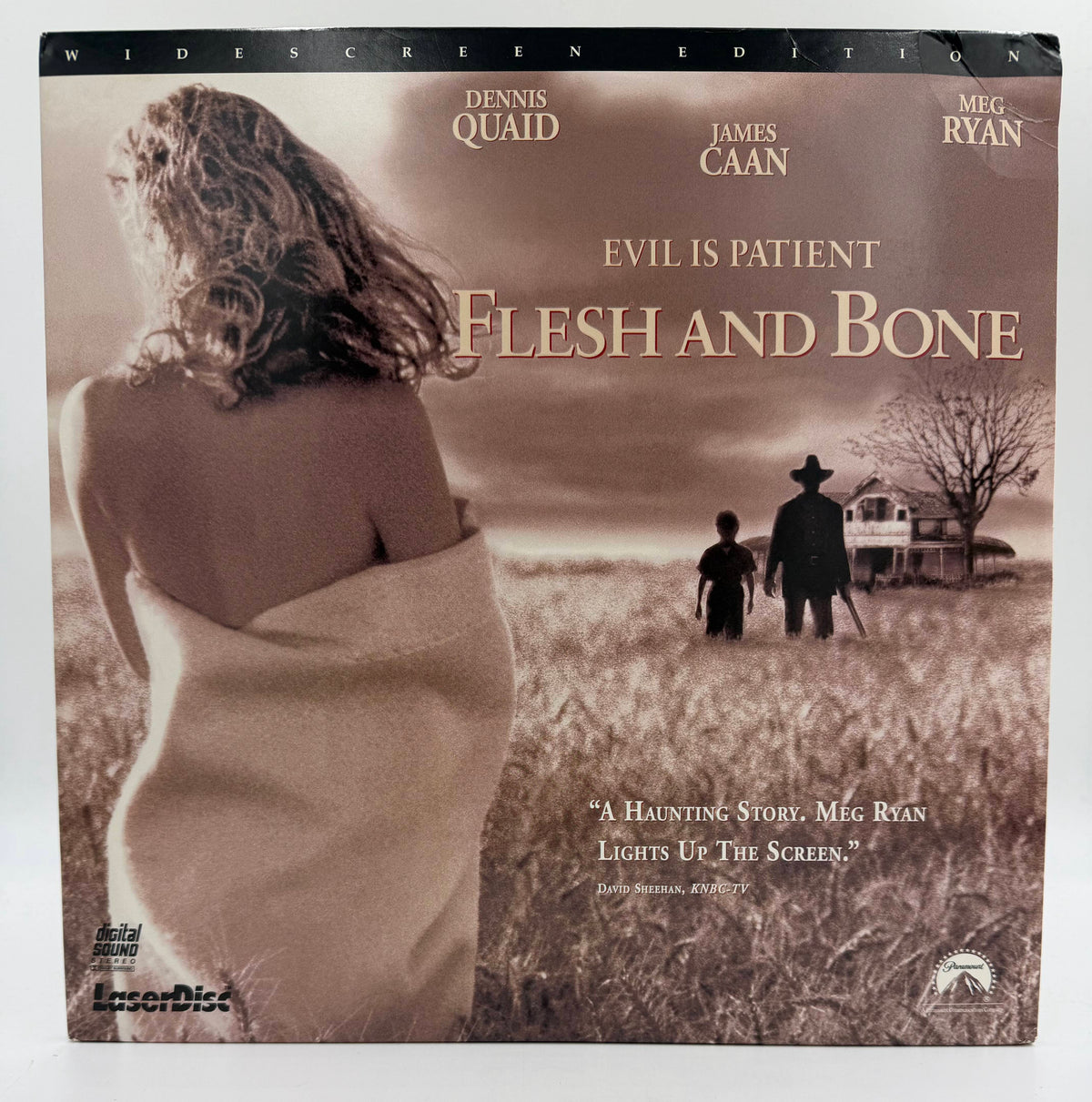 Flesh and Bone: Widescreen Edition (1993 / 1994) Paramount Pictures / Pioneer LaserDisc 2-Disc Set - VG+