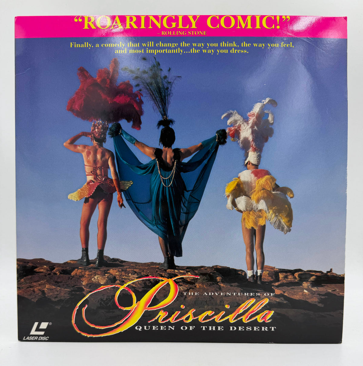 The Adventures of Priscilla, Queen of the Desert: Deluxe Wide Screen Version (1994 / 1995) PolyGram Video LaserDisc - VG+