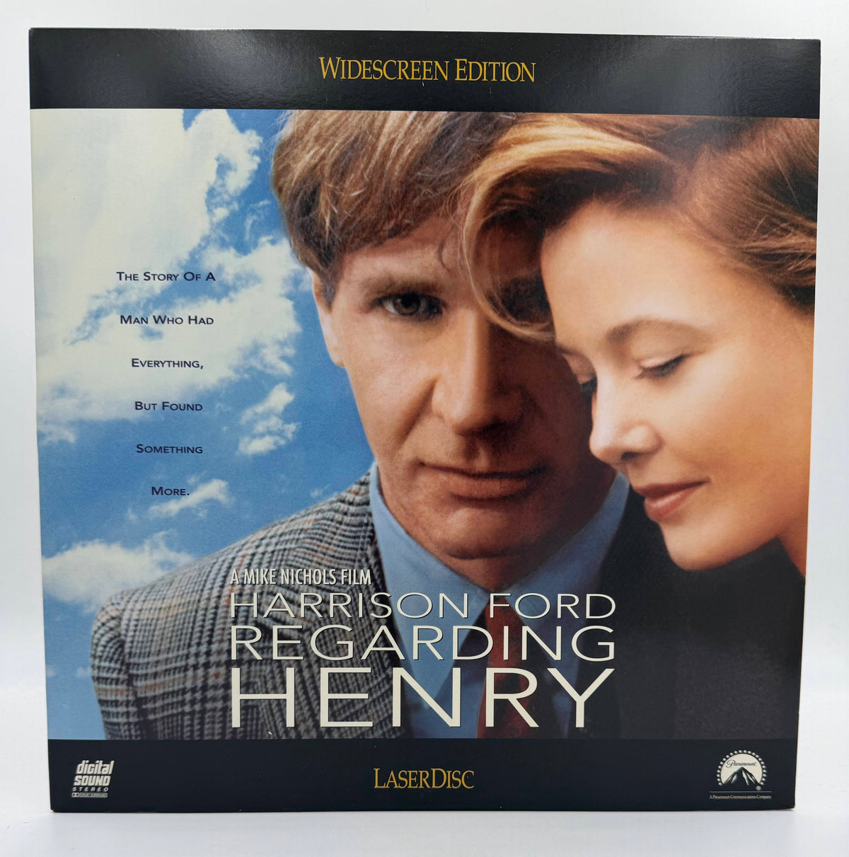 Regarding Henry: Widescreen Edition (1991 / 1992) Paramount Pictures / Pioneer LaserDisc - EX