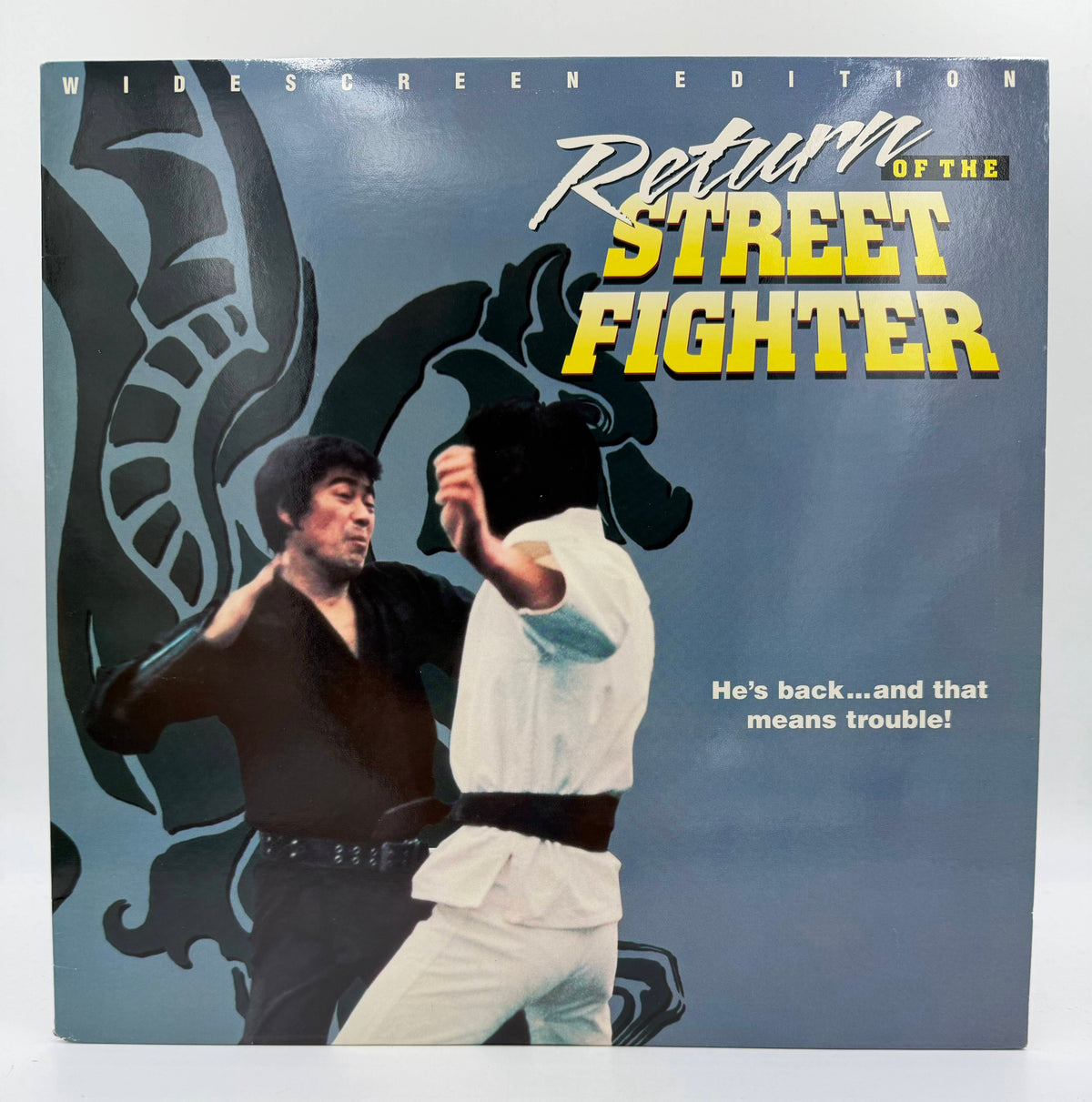 Return of the Street Fighter: Widescreen Edition (1974 / 1996) New Line Home Video / Image Entertainment LaserDisc - EX