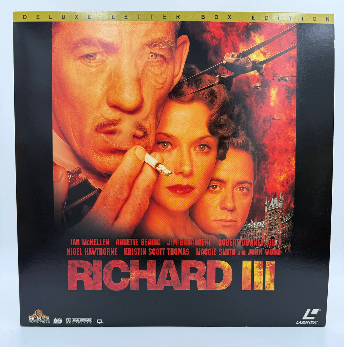 Richard III: Deluxe Letter-Box Edition (1995 / 1996) MGM/UA Home Video LaserDisc - EX