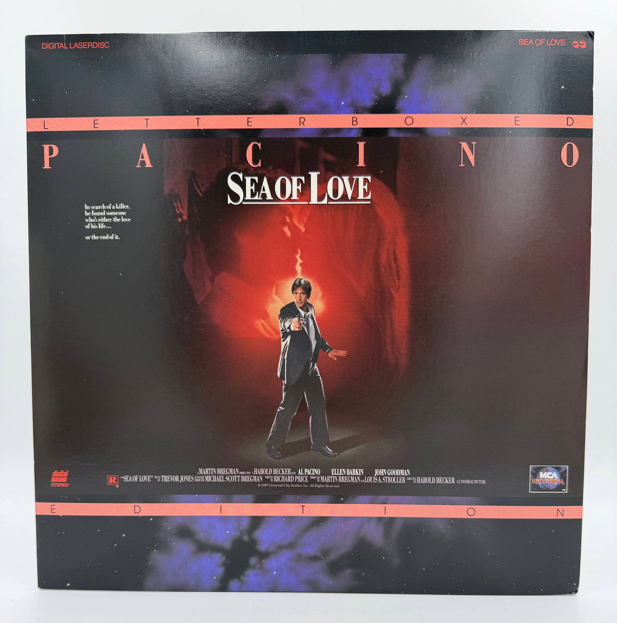 Sea of Love: Letterboxed Edition (1989) MCA Home Video LaserDisc - EX