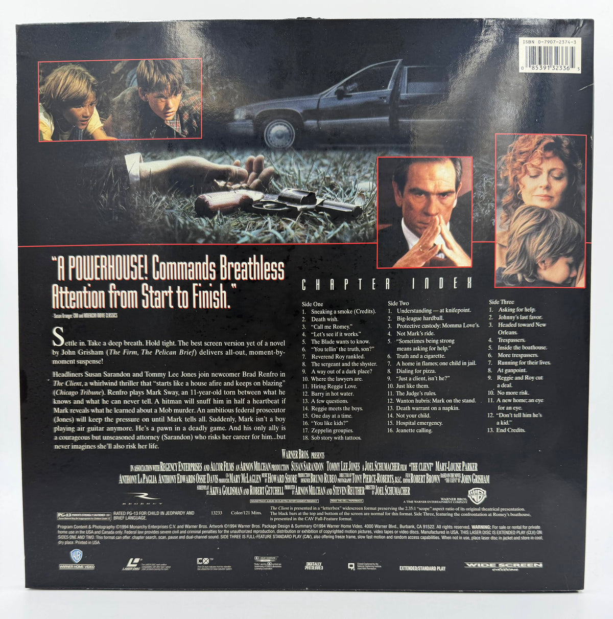 The Client: Widescreen Edition (1994) Warner Home Video 2-Disc Set - EX