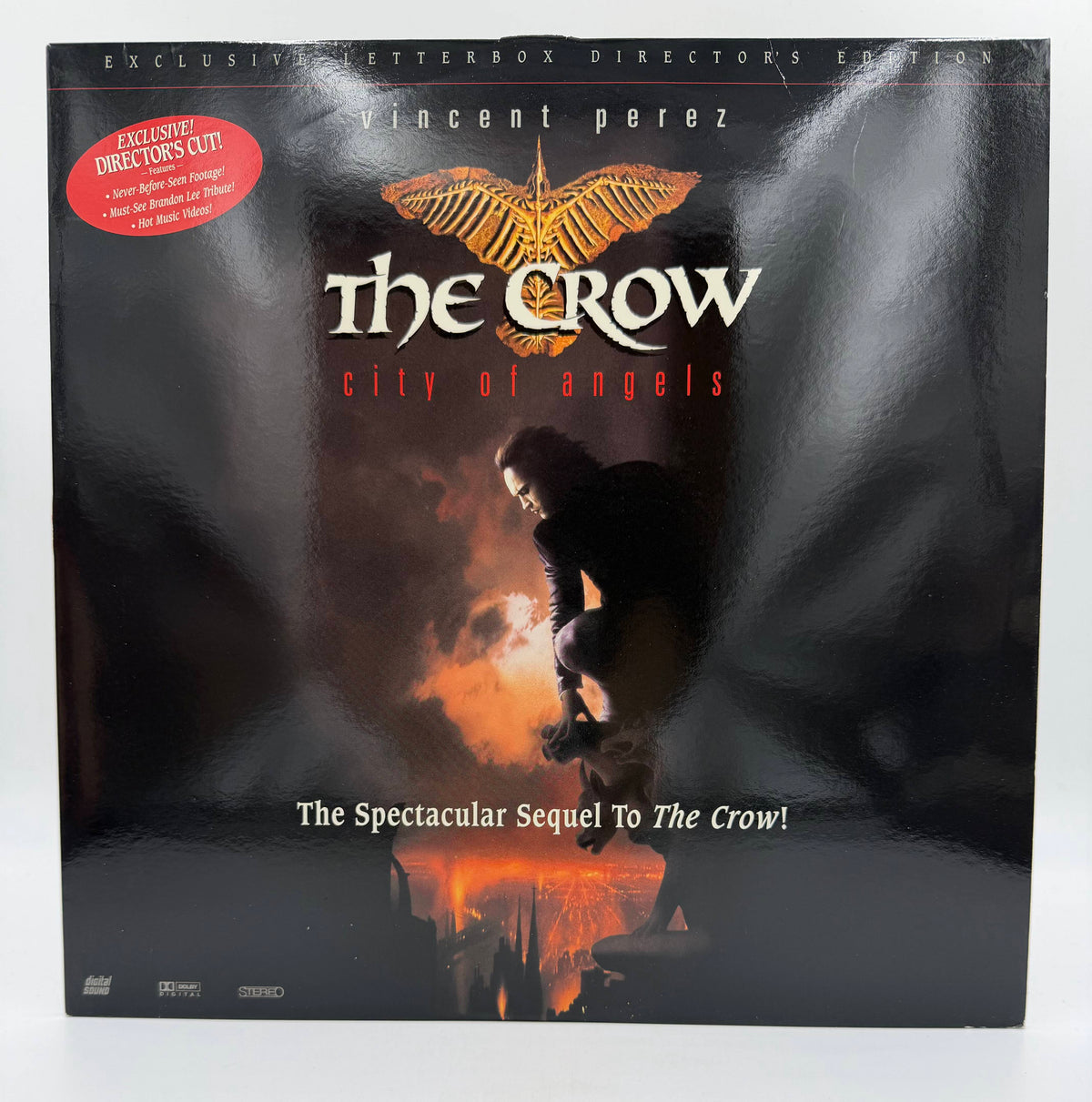 The Crow: City of Angels - Exclusive Letterbox Director's Cut (1996) Miramax / Dimension Films / Image Entertainment - VG+