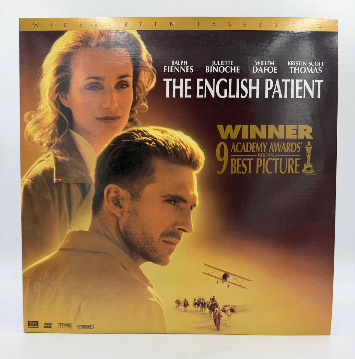 The English Patient: Widescreen Laserdisc (1996 / 1997) Miramax Films / Saul Zaentz Company / Image Entertainment - EX