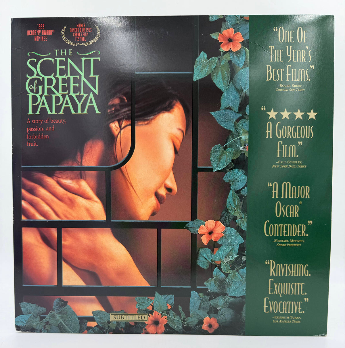 The Scent of Green Papaya (Mùi Đu Đủ Xanh) (1993 / 1995) First Look Pictures / Columbia TriStar Home Video LaserDisc - VG+