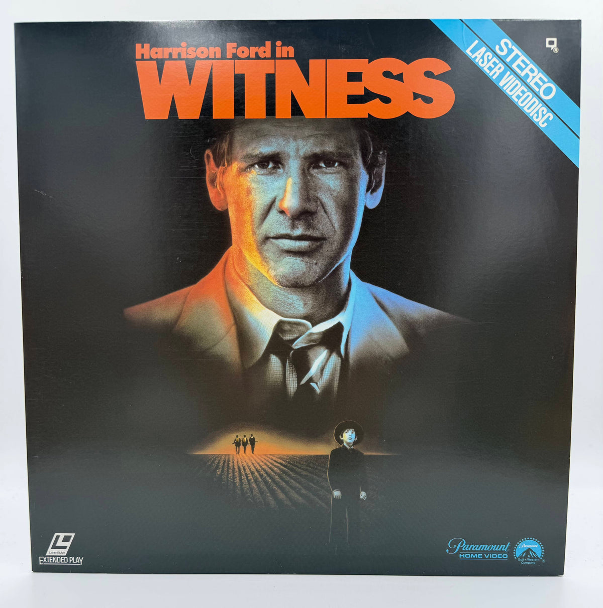 Witness (1985 / 1986) Paramount Home Video LaserDisc - EX