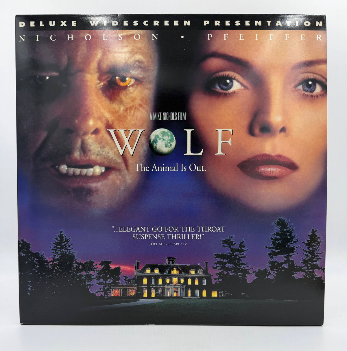 Wolf: Deluxe Widescreen Presentation (1994) Columbia TriStar Home Video 2-Disc Set - EX