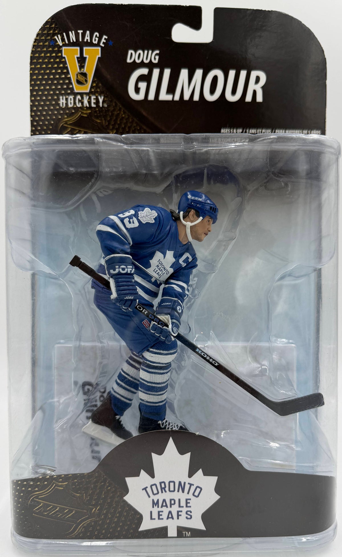 2008 McFarlane SportsPicks NHL Legends Series 7 Doug Gilmour Toronto Maple Leafs 6-inch Action Figure