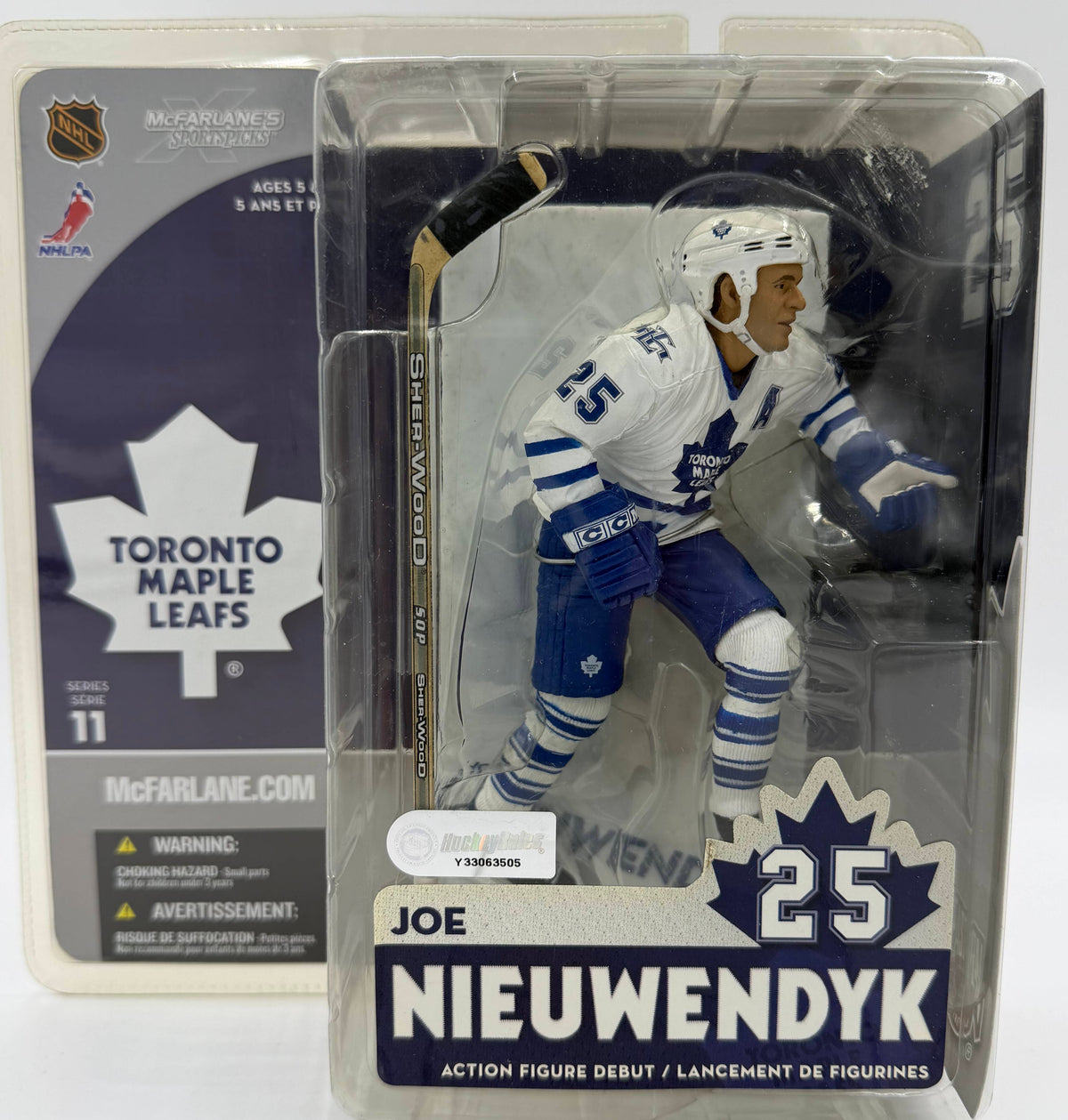 2005 McFarlane SportsPicks NHL Series 11 Joe Nieuwendyk Toronto Maple Leafs 6-inch Action Figure
