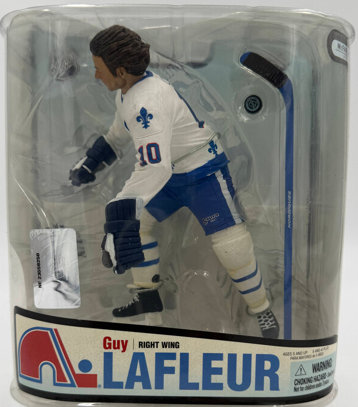 2008 McFarlane SportsPicks NHL Series 18 Guy Lafleur Quebec Nordiques 6-inch Action Figure