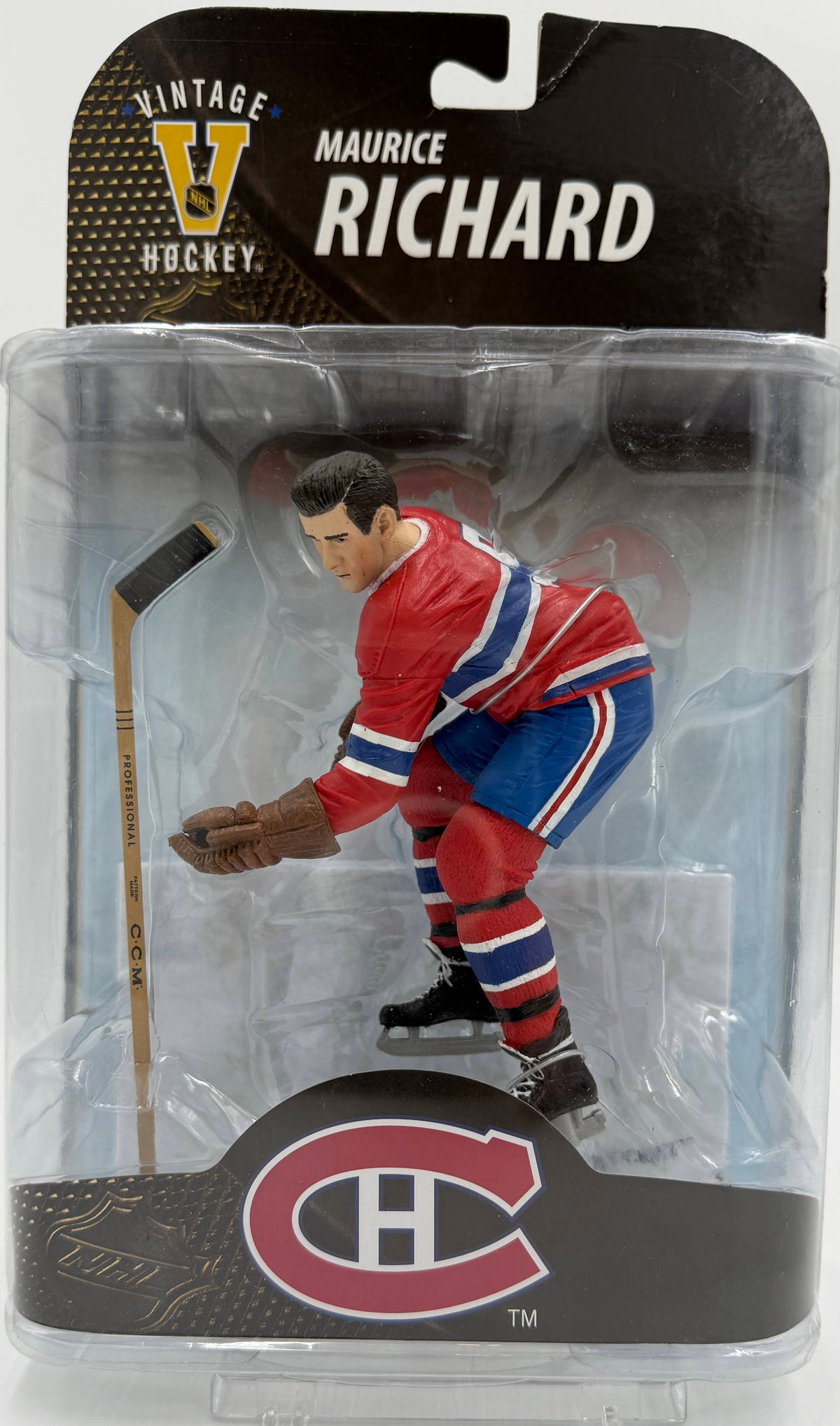 2008 McFarlane SportsPicks NHL Legends Series 7 Maurice Richard Montreal Canadiens 6-inch Action Figure