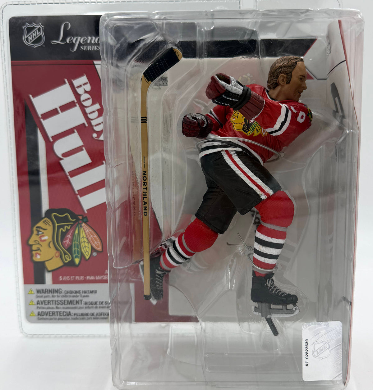 2006 McFarlane SportsPicks NHL Legends Series 4 Bobby Hull Chicago Blackhawks 6-inch Action Figure