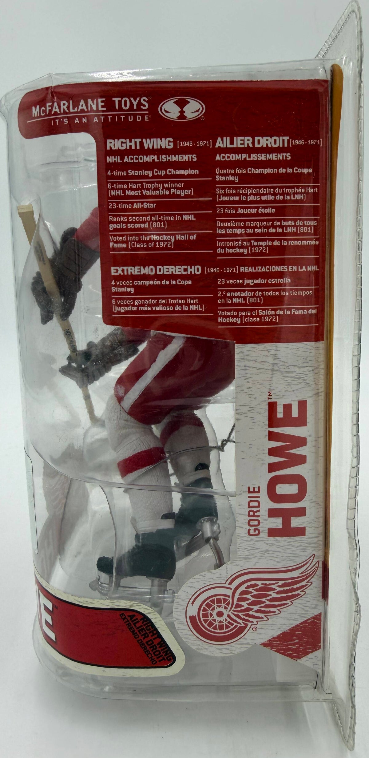 2007 McFarlane SportsPicks NHL Legends Series 6 Gordie Howe Detroit Red Wings 6-inch Action Figure