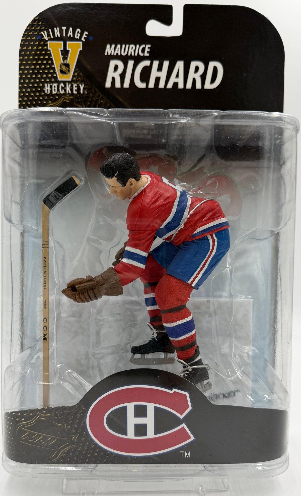 2008 McFarlane SportsPicks NHL Legends Series 7 Maurice Richard Montreal Canadiens 6-inch Action Figure