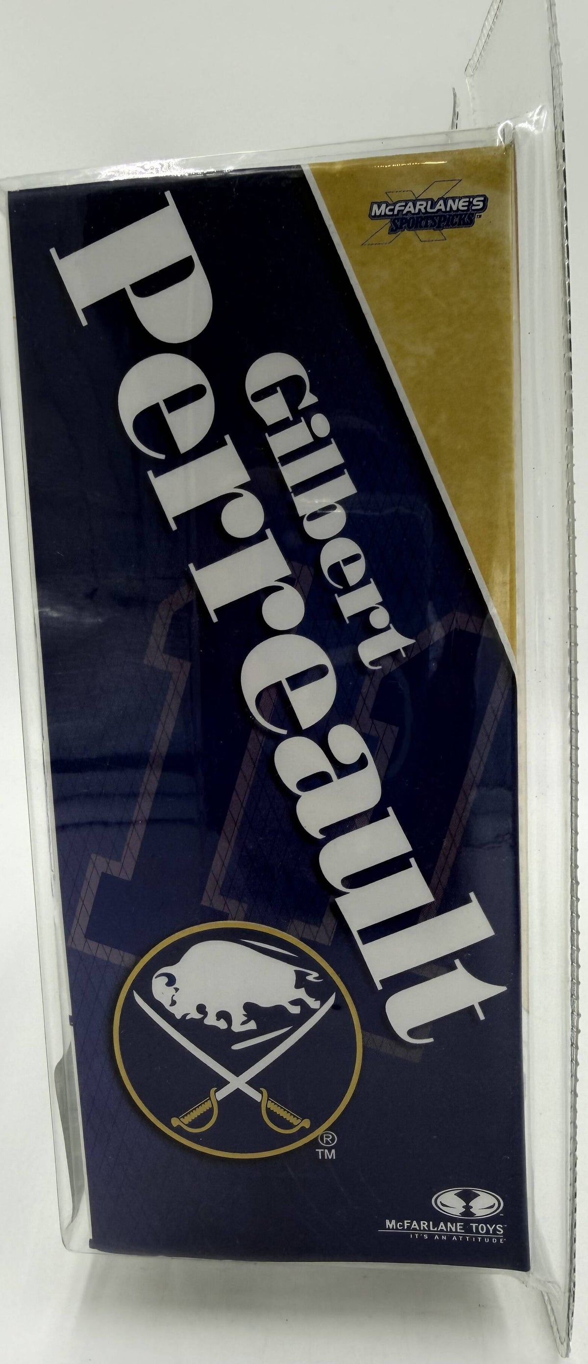 2006 McFarlane SportsPicks NHL Legends Series 4 Gilbert Perreault Buffalo Sabres 6-inch Action Figure