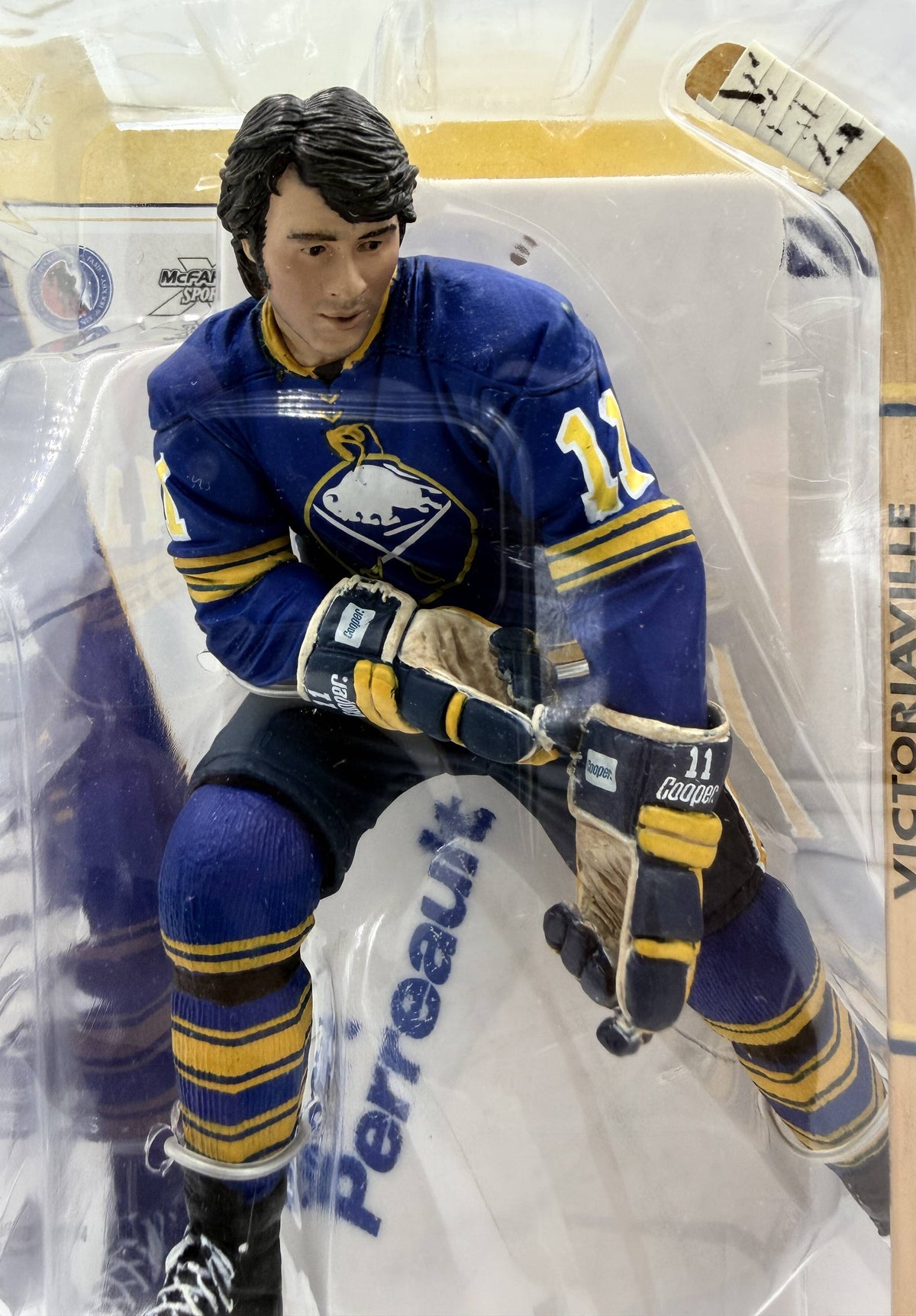 2006 McFarlane SportsPicks NHL Legends Series 4 Gilbert Perreault Buffalo Sabres 6-inch Action Figure