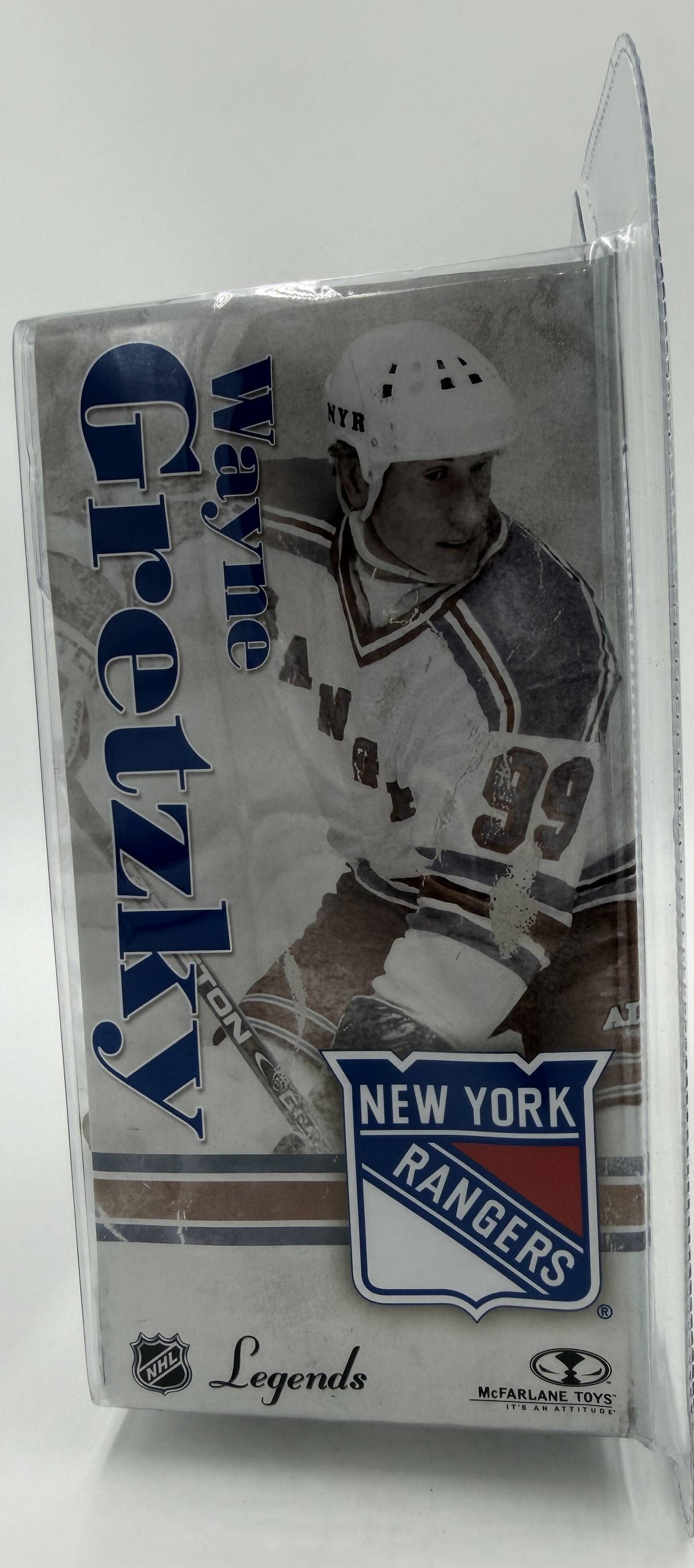 2006 McFarlane SportsPicks NHL Legends Series 3 Wayne Gretzky New York Rangers 6-inch Action Figure