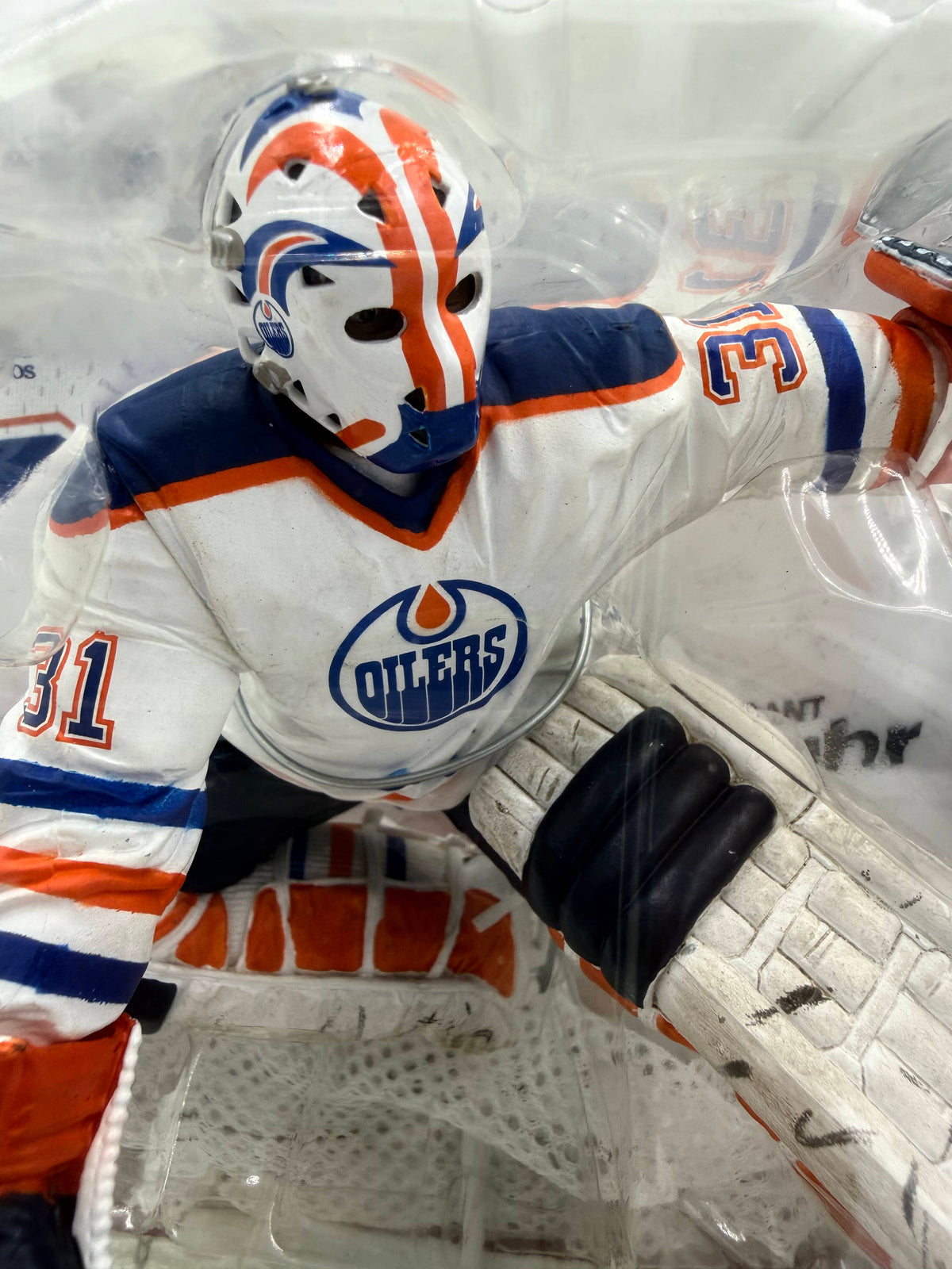 2005 McFarlane SportsPicks NHL Legends Sereies 2 Grant Fuhr Edmonton Oilers 6-inch Action Figure
