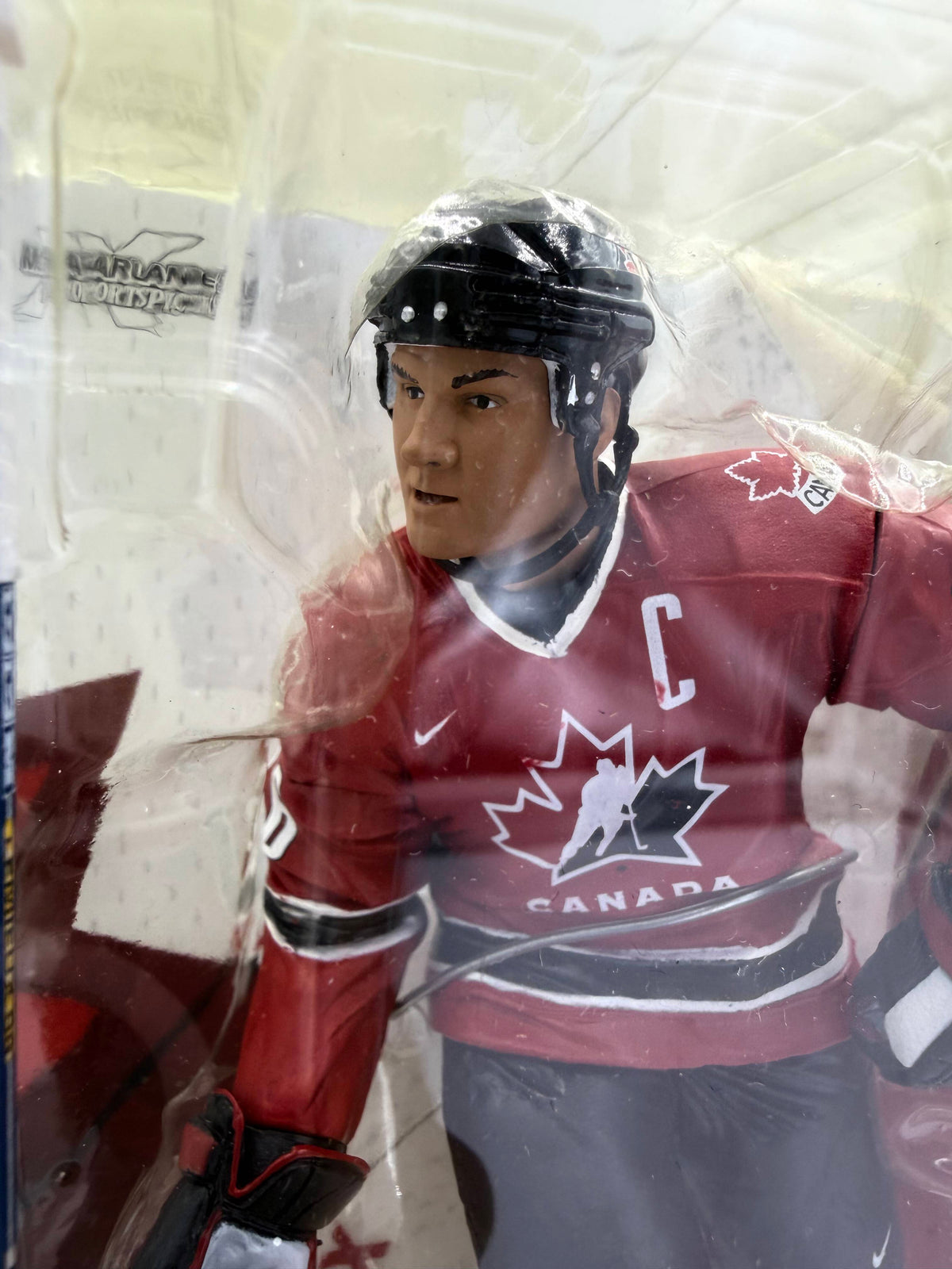 2005 McFarlane SportsPicks Team Canada 2004 Mario Lemieux Red Jersey 6-inch Action Figure
