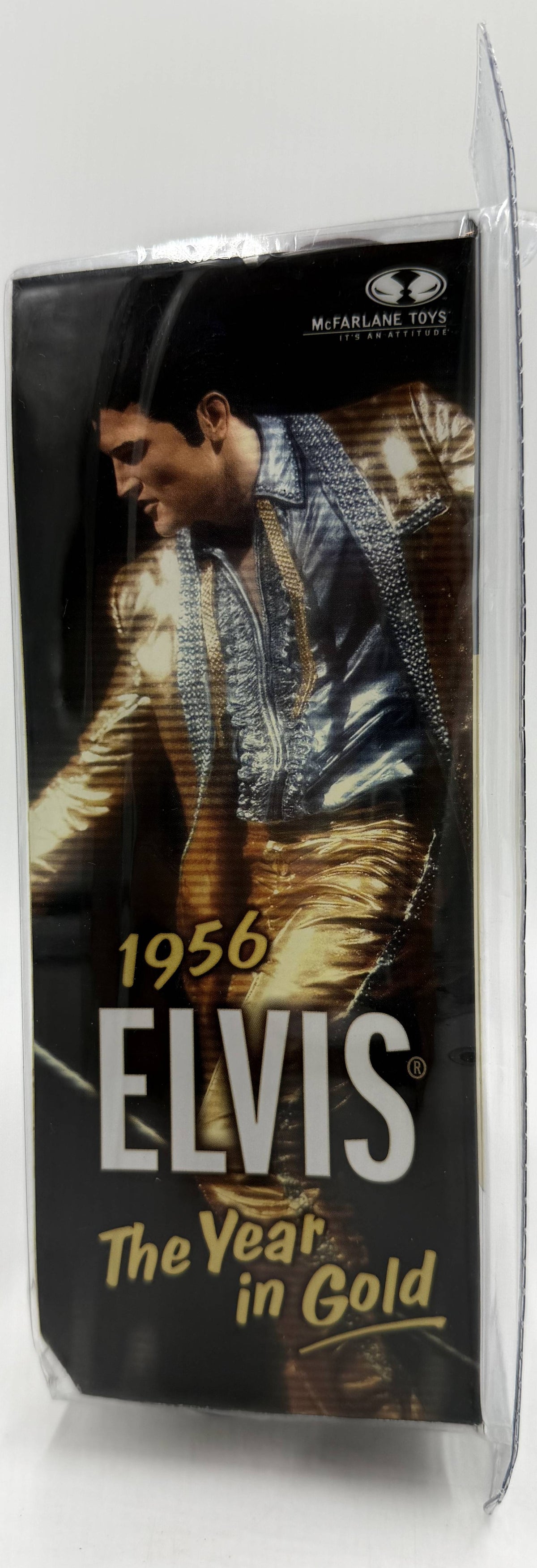 2005 McFarlane Toys Pop Culture Elvis Presley 4th Edition 1956 The Year in Gold 6-inch Action Figure