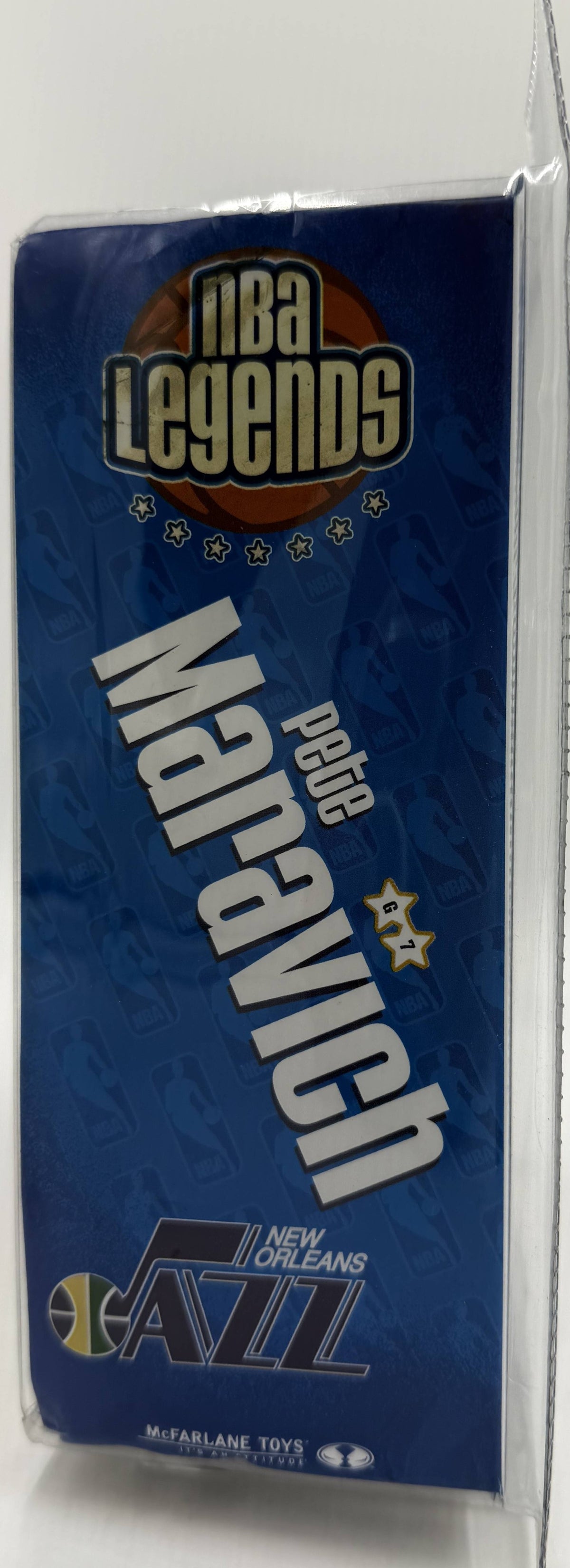 2005 McFarlane SportsPicks NBA Legends Series 1 Pete Maravich New Orleans Jazz 6-inch Action Figure
