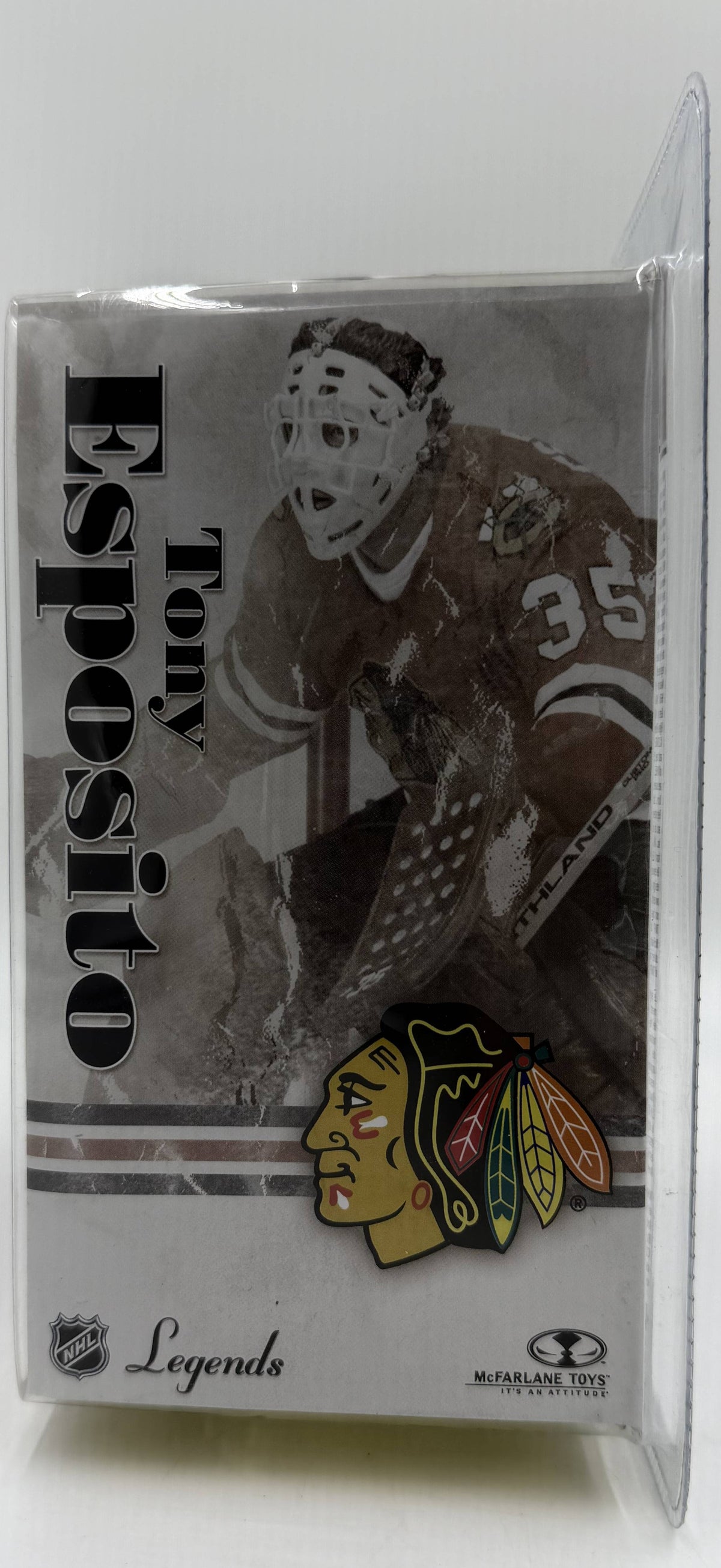 2006 McFarlane SportsPicks NHL Legends Series 3 Tony Esposito Chicago Blackhawks 6-inch Action Figure