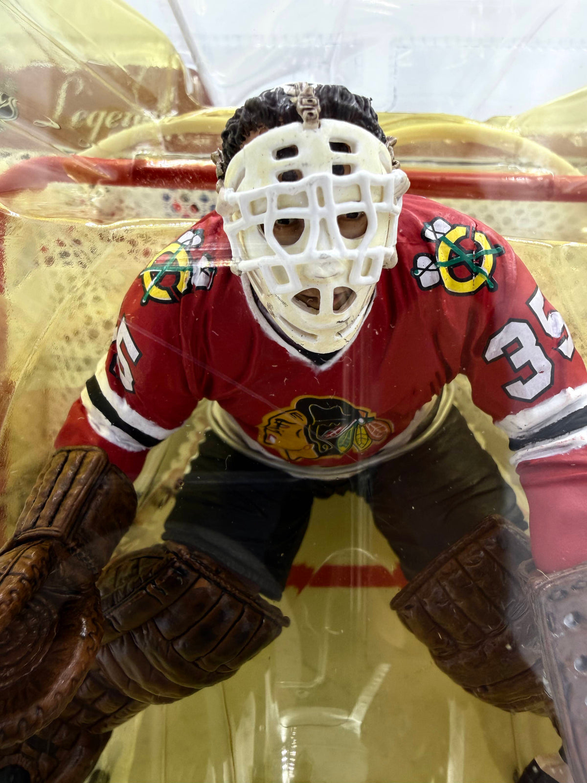 2006 McFarlane SportsPicks NHL Legends Series 3 Tony Esposito Chicago Blackhawks 6-inch Action Figure